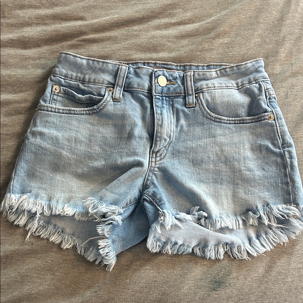 Just USA Distressed Denim Jean Shorts